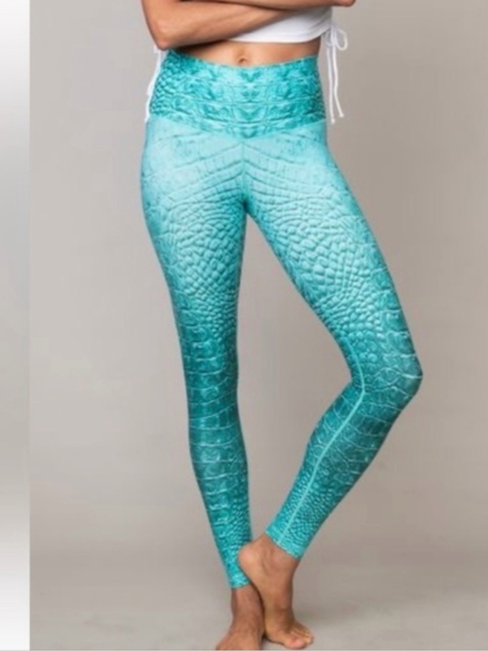 Niyama Sol Croc Print Leggings